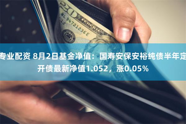 专业配资 8月2日基金净值：国寿安保安裕纯债半年定开债最新净值1.052，涨0.05%