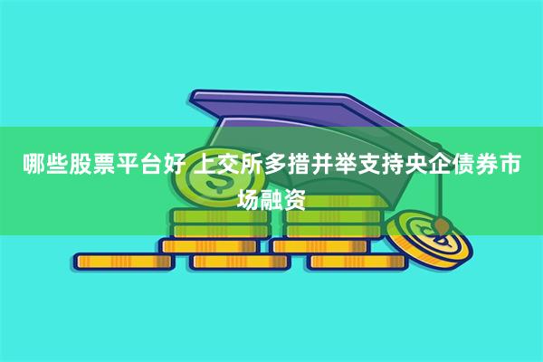 哪些股票平台好 上交所多措并举支持央企债券市场融资