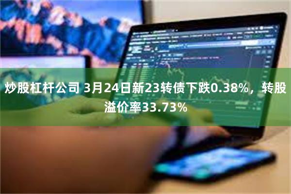 炒股杠杆公司 3月24日新23转债下跌0.38%，转股溢价率33.73%