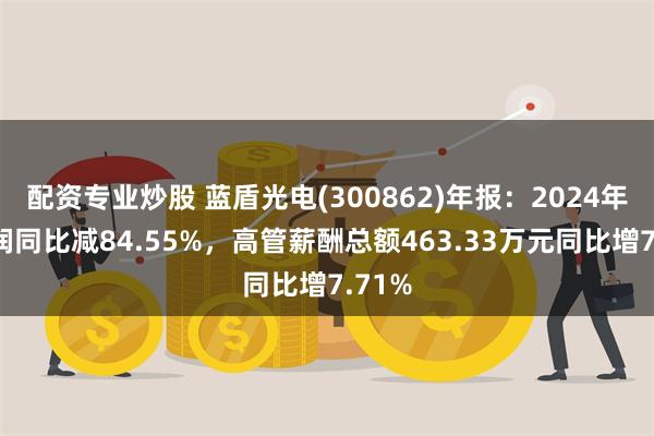 配资专业炒股 蓝盾光电(300862)年报：2024年净利润同比减84.55%，高管薪酬总额463.33万元同比增7.71%